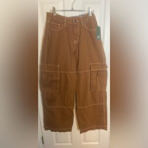 Wild Fable Women's Brown Wide Leg Pants